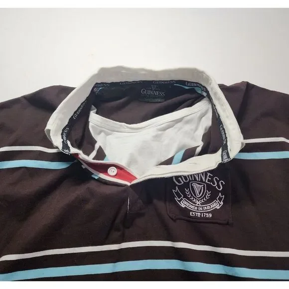 GUINNESS SHORT SLEEVE  EMBROIDERED‎ POLO SIZE XL - Picture 4 of 13